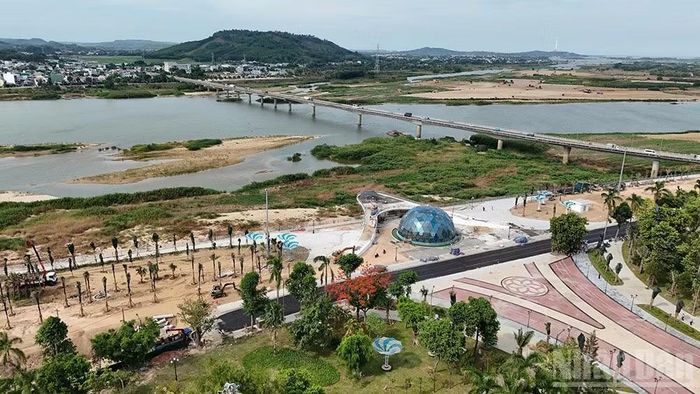 Đến thời điểm này, khối lượng thi công của dự án đạt 87,4% giá trị hợp đồng.