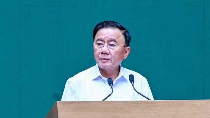 Đồng chí Trần Cẩm Tú phát biểu khai mạc.