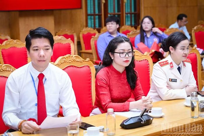 Báo cáo viên, tuyên truyền viên tham dự vòng xét chọn. (Ảnh: BẢO LONG)
