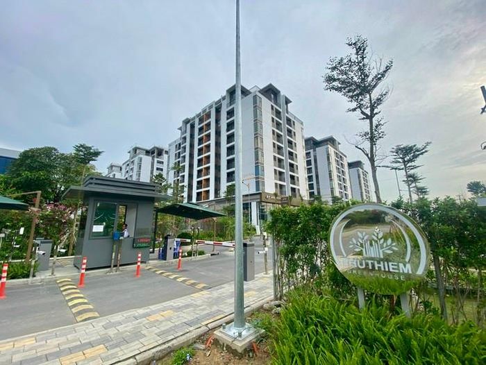 Dự án nhà ở xã hội cho thuê quy mô 1.040 căn hộ tại phường Cát Lái, TP HCM. Ảnh: QUỐC ANH
