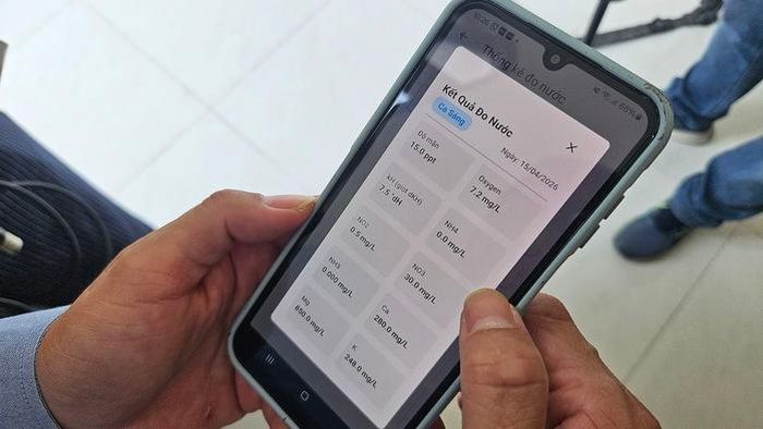 Hệ thống AI liên tục theo dõi quá trình sinh trưởng của cua và gửi cảnh báo khi cua lột xác