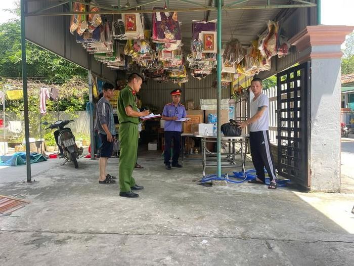 Cơ quan chức năng thực nghiệm hiện trường vụ án