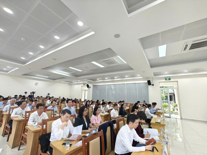 Toàn cảnh Hội nghị Lãnh đạo các cơ quan ngoại vụ địa phương năm 2026 ngày 10-6 tại Hội trường Sở Ngoại vụ TPHCM