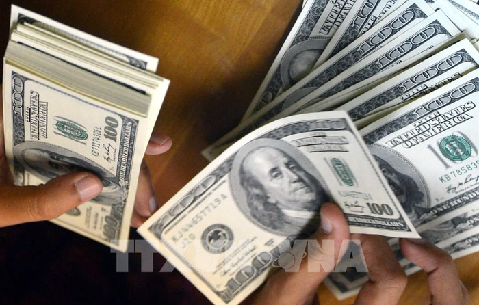 Đồng USD tiếp tục giảm. Ảnh minh họa: TTXVN 