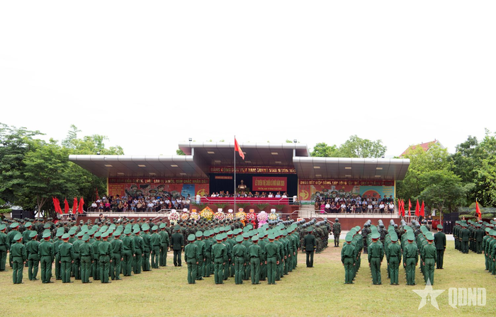  Quang cảnh buổi lễ. Ảnh: TRỌNG HẢI