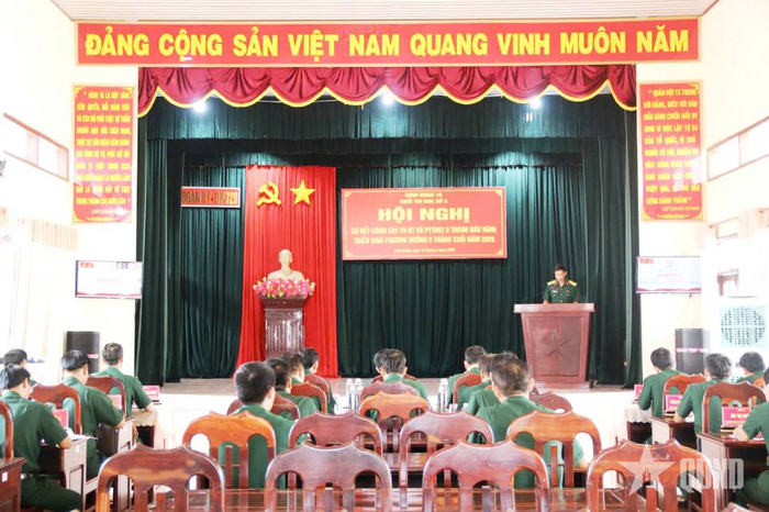  Quang cảnh hội nghị sơ kết công tác thi đua, khen thưởng và Phong trào Thi đua Quyết thắng 6 tháng đầu năm 2026. 