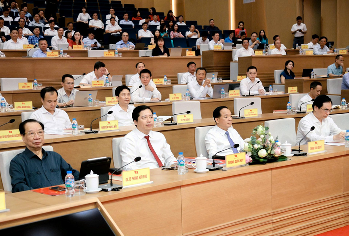 Các đại biểu tham dự hội thảo. Ảnh: PHAN TUẤN 