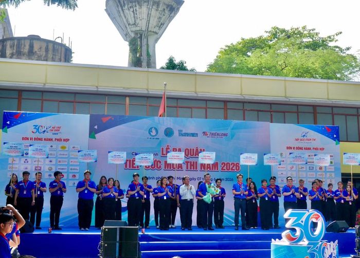 Ban tổ chức và các đội hình 'Tiếp sức mùa thi năm 2026' chính thức ra mắt.