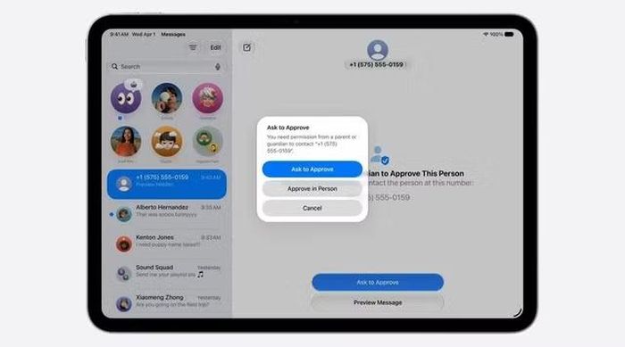 Ngay từ khi thiết lập tài khoản trẻ em trên thiết bị mới, iOS 27 sẽ tự động áp dụng các giới hạn phù hợp với từng độ tuổi như chặn website người lớn, giới hạn nội dung nhạy cảm và kiểm soát ứng dụng trên App Store, đồng thời cho phép cha mẹ quyết định những ứng dụng nào được mở quyền truy cập ngay từ đầu.