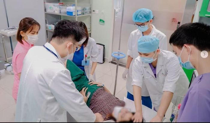 Bệnh nhân nhập viện trong tình trạng nguy kịch - Ảnh BVCC