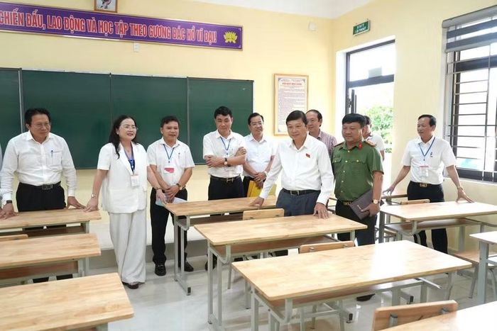 Các điểm thi đã hoàn tất công tác chuẩn bị để tổ chức thi.