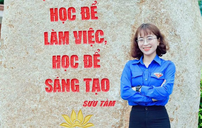 Chị Lê Thị Mỹ Lợi - Ủy viên Ban Thường vụ Đoàn xã Long Bình (Đồng Tháp).