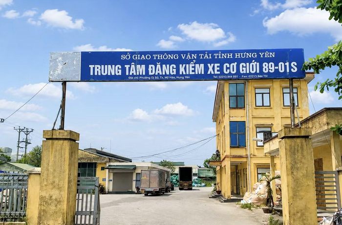 Trạm đăng kiểm xe cơ giới 89.01S do Sở Xây dựng quản lý, là 1 trong 15 cơ sở nhà, đất được thanh tra.