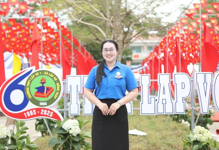 Chị Lê Nguyễn Huỳnh Anh – Bí thư Đoàn xã Lấp Vò (tỉnh Đồng Tháp).
