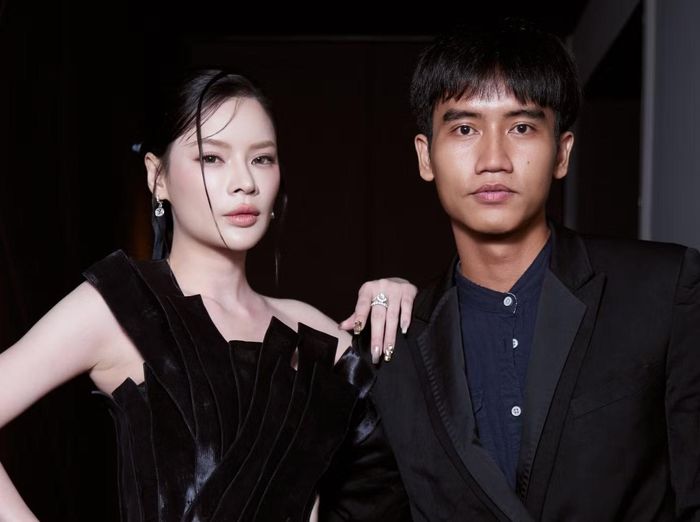 Diễn viên Công Nương và đồng nghiệp trẻ.
