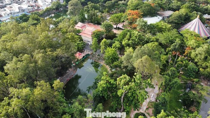 Một góc công viên Lê Thị Riêng ngày nay.