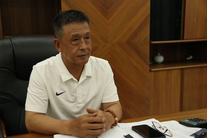 Ông Zhong Qi Yong, Phó Tổng Giám đốc Công ty Công nghiệp Gỗ Yuu Yuu - doanh nghiệp đã hoạt động tại KCN Rạch Bắp từ năm 2017.