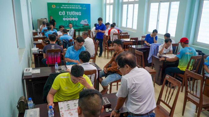 Môn cờ tướng thu hút đông đảo các kỳ thủ đăng ký tham dự.
