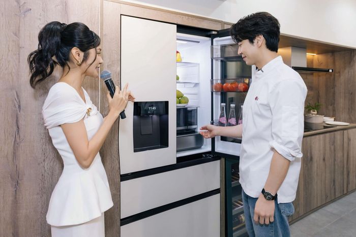 Tủ lạnh LG FrenchDoor InstaView giữ trọn dinh dưỡng thực phẩm nhờ ngăn kéo linh hoạt đổi nhiệt độ theo từng nguyên liệu