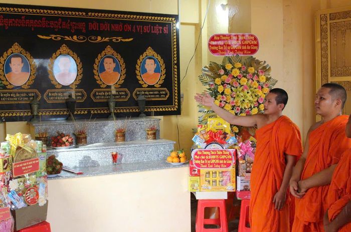 4 vị sư liệt sĩ Khmer là những ngọn lửa của tinh thần đoàn kết trong lòng dân tộc