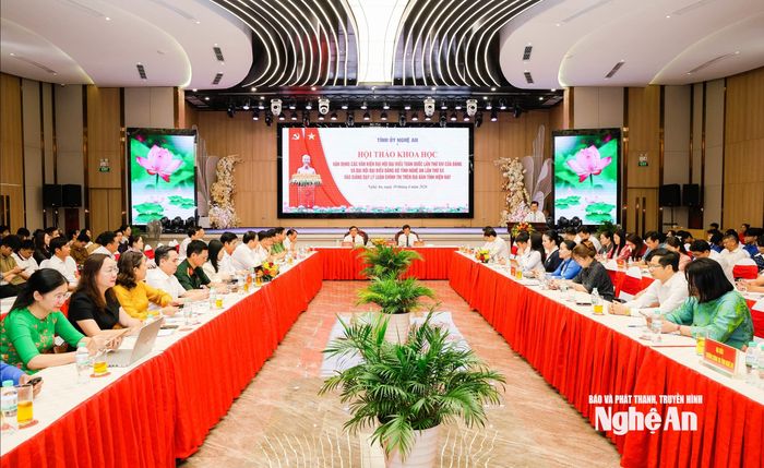 Quang cảnh hội thảo. Ảnh: TL