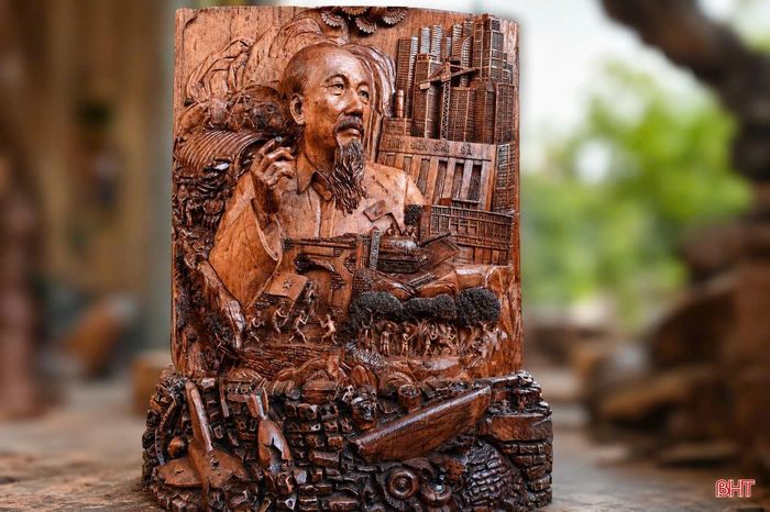 Bằng niềm đam mê, sự kiên trì và đôi bàn tay tài hoa, anh Trần Quốc Hoàng đang góp phần gìn giữ, lan tỏa giá trị của nghề điêu khắc gỗ trên quê hương Hà Tĩnh.
