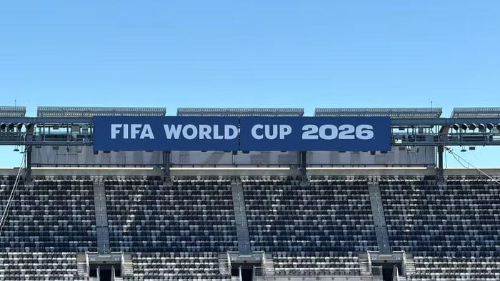 Sân vận động MetLife chuẩn bị cho trận thi đấu đầu tiên tại New York vào ngày 13/6 giữa hai đội tuyển Brazil-Morocco. (Ảnh: Thanh Tuấn/TTXVN)