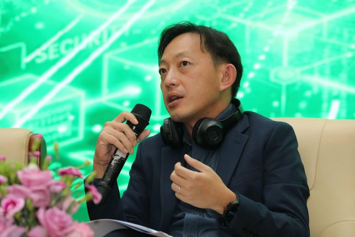 Ông Chris Chiew đánh giá Việt Nam là môi trường lý tưởng để xây dựng hệ sinh thái tài sản số. (Ảnh: Vietnam+)