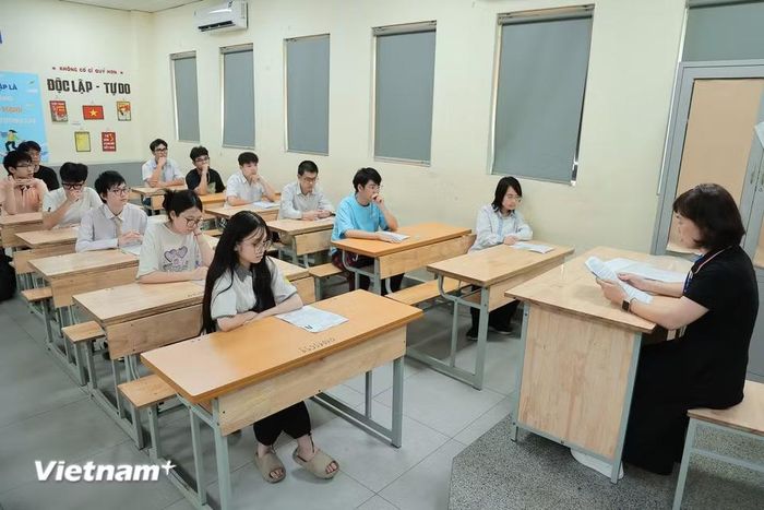Cùng với đó có tổng cộng 2.487 điểm thi và gần 50.000 phòng thi trên khắp cả nước. (Ảnh: Hoài Nam/Vietnam+)