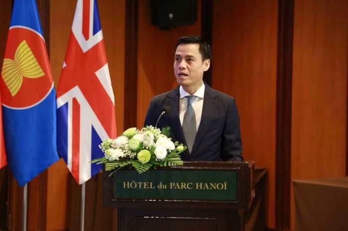 Thứ trưởng Bộ Ngoại giao Đặng Hoàng Giang. (Ảnh: PV/Vietnam+)