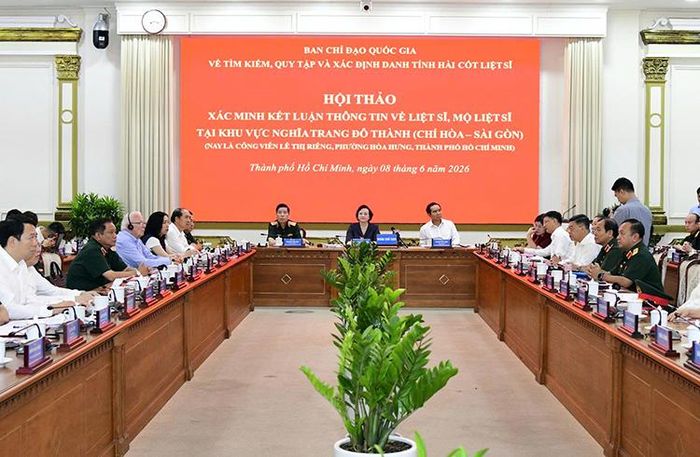 Hội thảo xác minh, kết luận thông tin về liệt sĩ và mộ liệt sĩ tại khu vực Nghĩa địa Chí Hòa - Chợ Quán.