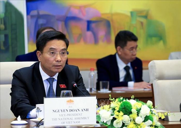 Phó Chủ tịch Quốc hội Nguyễn Doãn Anh phát biểu. Ảnh: Tuấn Anh/TTXVN