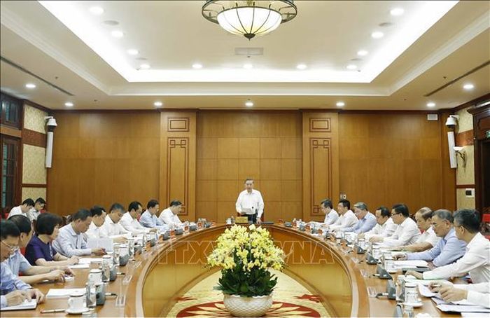Tổng Bí thư, Chủ tịch nước Tô Lâm phát biểu. Ảnh: Thống Nhất/TTXVN