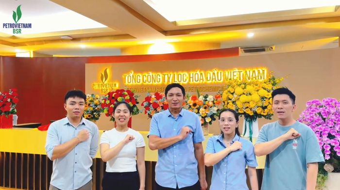 Đội Tổng Công ty Lọc hóa dầu Việt Nam sẵn sàng thử sức tại Cuộc thi.