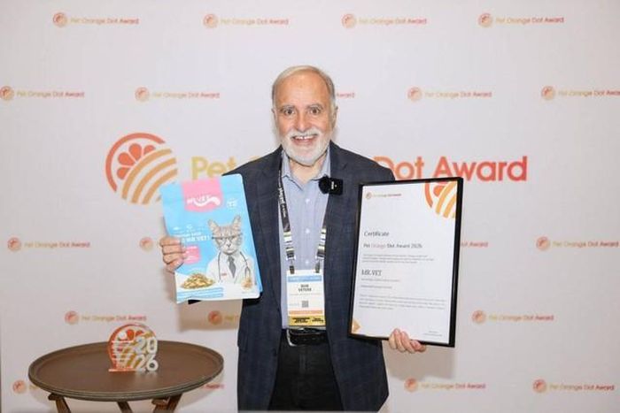 Bob Vetere - Chủ tịch Hội đồng Giám khảo Pet Orange Dot Award.
