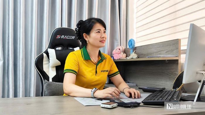 Bà Wu Xiao Min Giám đốc Công ty TNHH Việt Nam Fortune Technology International.