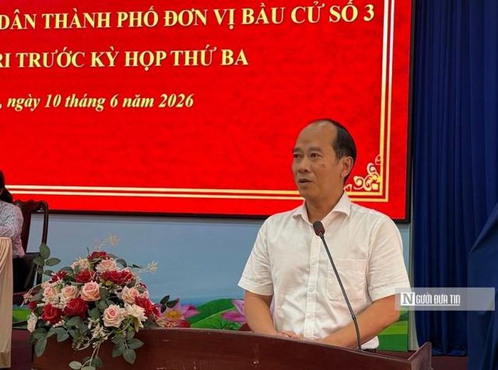 Ông Đoàn Tấn Dũng, Phó Chủ tịch UBND phường Lái Thiêu.