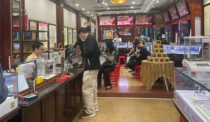 Giá vàng hôm nay 10/6 cập nhật mới nhất. Ảnh: Đỗ Huyền - Bnews/TTXVN