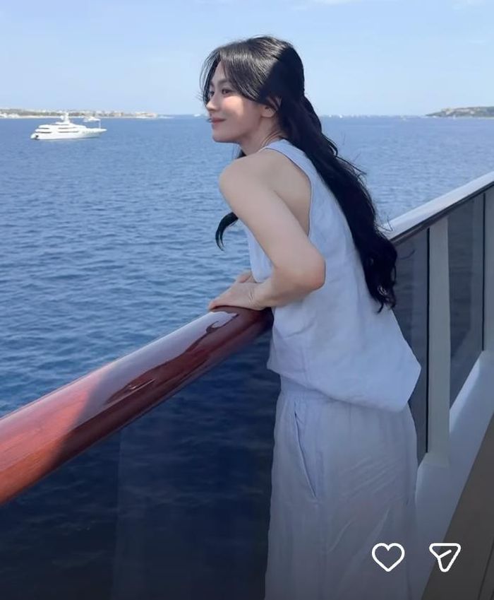 Nhan sắc trẻ trung của Song Hye Kyo luôn là chủ đề được khán giả bàn tán sôi nổi. Ảnh: IGNV