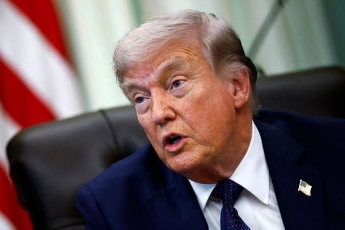 Tổng thống Mỹ Donald Trump ngày 23/4. Ảnh: Will Oliver/Bloomberg/Getty Images.