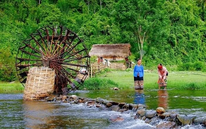 Cảnh đẹp bản Nưa.