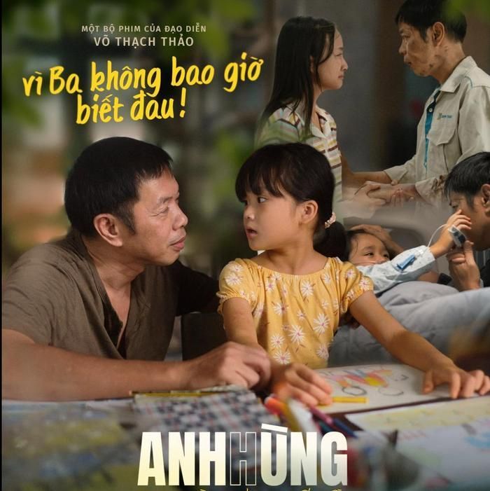 Thái Hòa đảm nhận vai chính trong bộ phim gia đình Anh Hùng. Ảnh: NSX