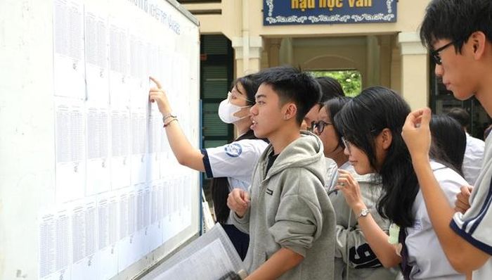 Tại điểm thi trường THPT Lê Quý Đôn (Xuân Hòa, TPHCM) có 25 phòng thi với 600 thí sinh.