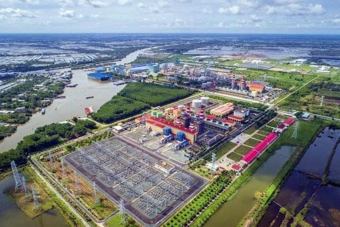 Toàn cảnh Cụm Khí - Điện - Đạm Cà Mau.