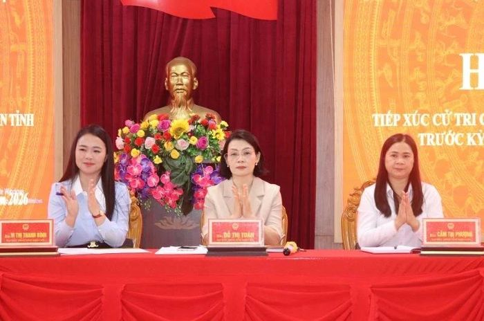 Các đại biểu Tổ đại biểu HĐND tỉnh số 09 .