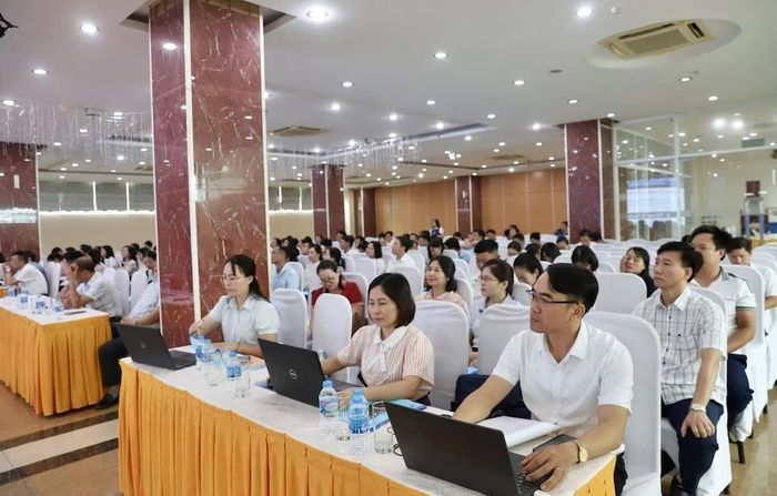 Học viên tham gia lớp tập huấn.