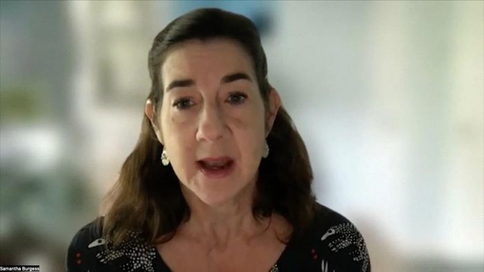 Bà Samantha Burgess, Trưởng nhóm Chiến lược Khí hậu thuộc Trung tâm Dự báo Thời tiết Trung hạn châu Âu.