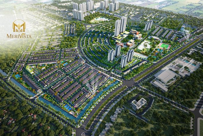 Khu đô thị Merivista mới được ra mắt tại VSIP Nghệ An. Nguồn ảnh: Merivista.