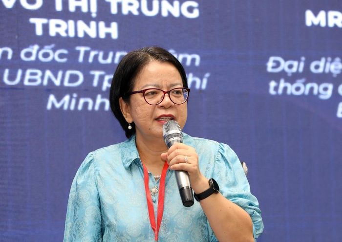 Bà Võ Thị Trung Trinh, Giám đốc Trung tâm Chuyển đổi số TP Hồ Chí Minh đánh giá cao khả năng xuất hiện những mô hình kinh doanh mới.