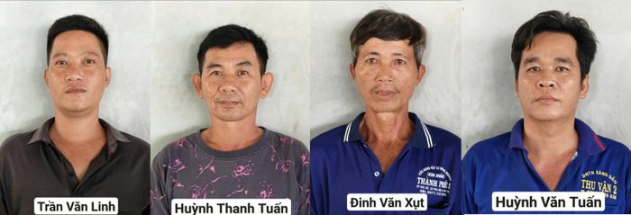 4 bị can có hành vi đánh bạc qua mạng Internet.